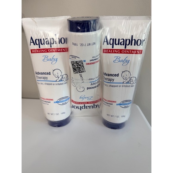Aquaphor Other - Aquaphor Baby Healing Ointment 3 Pack 7oz Tubes Advanced Therapy White NEW NWT